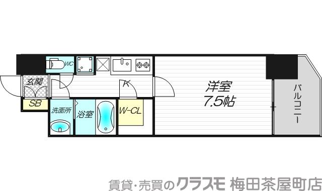 広芝町の完工年月(2019年2月)築の賃貸マンションの間取り