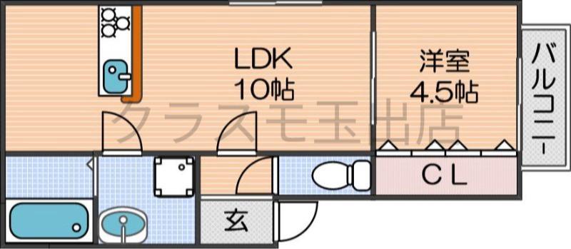hugme residenceの間取り