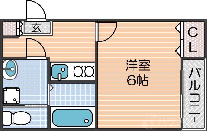 ハーモニーテラス杉本Ⅱの間取り