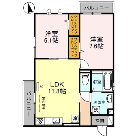 マーレの間取り