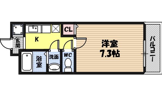 PALACE　５０の間取り