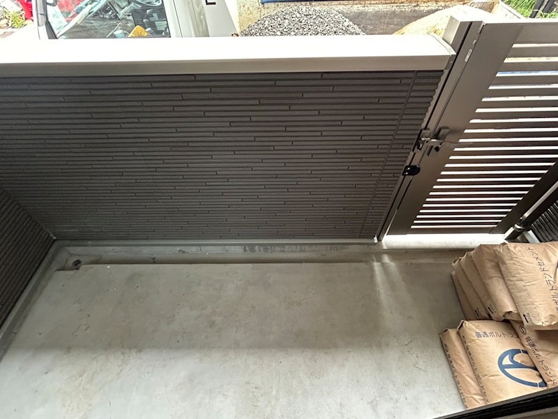 10/14 バルコニー