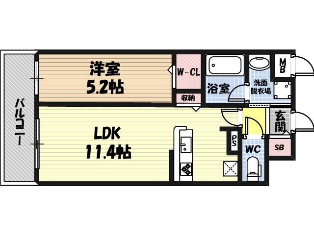 ソレイユ ルヴァンの間取り