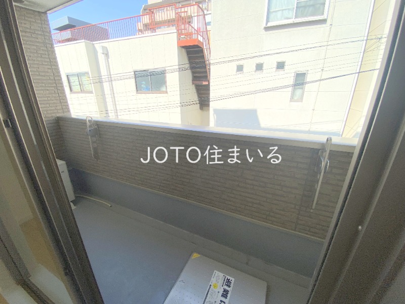 12/25 バルコニー