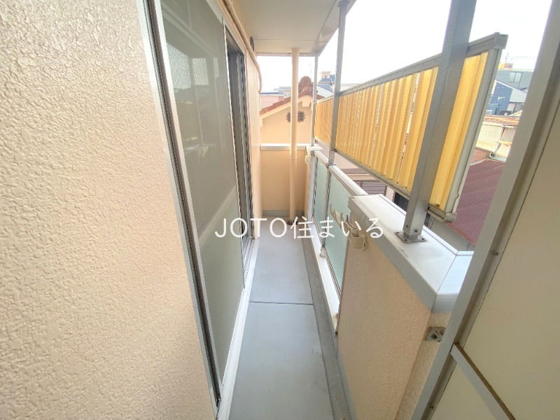 12/25 バルコニー