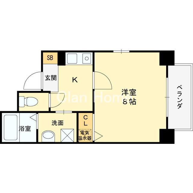 ラフォーレ都島本通Ⅱの間取り