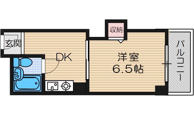 山崎第8マンションの間取り