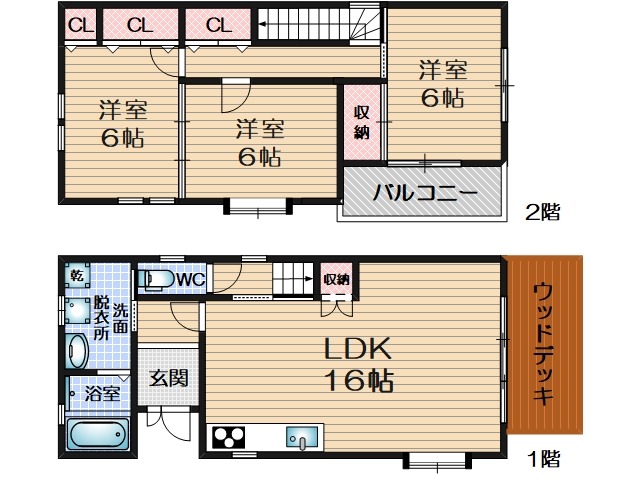 MDM大同83の間取り
