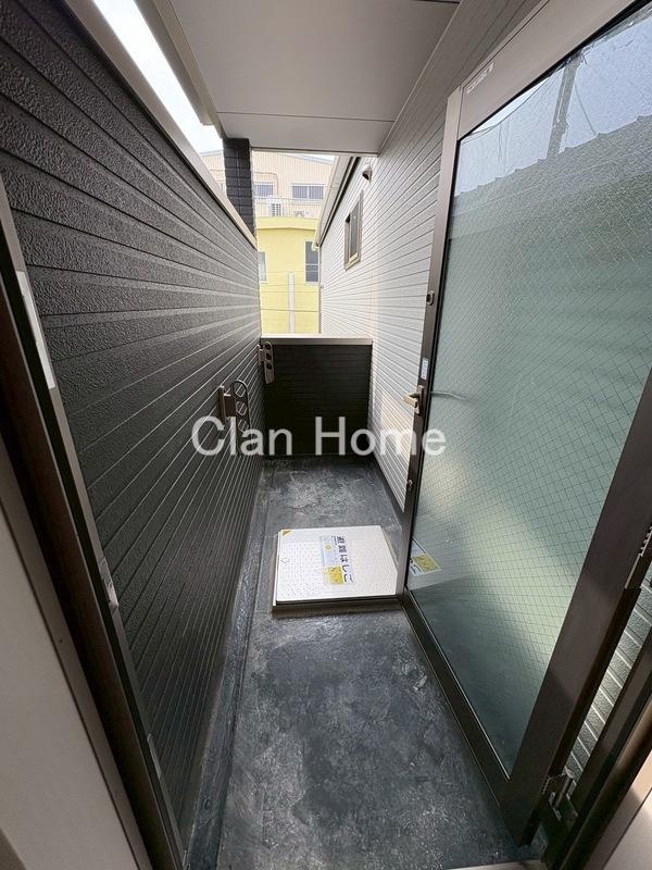 12/25 バルコニー