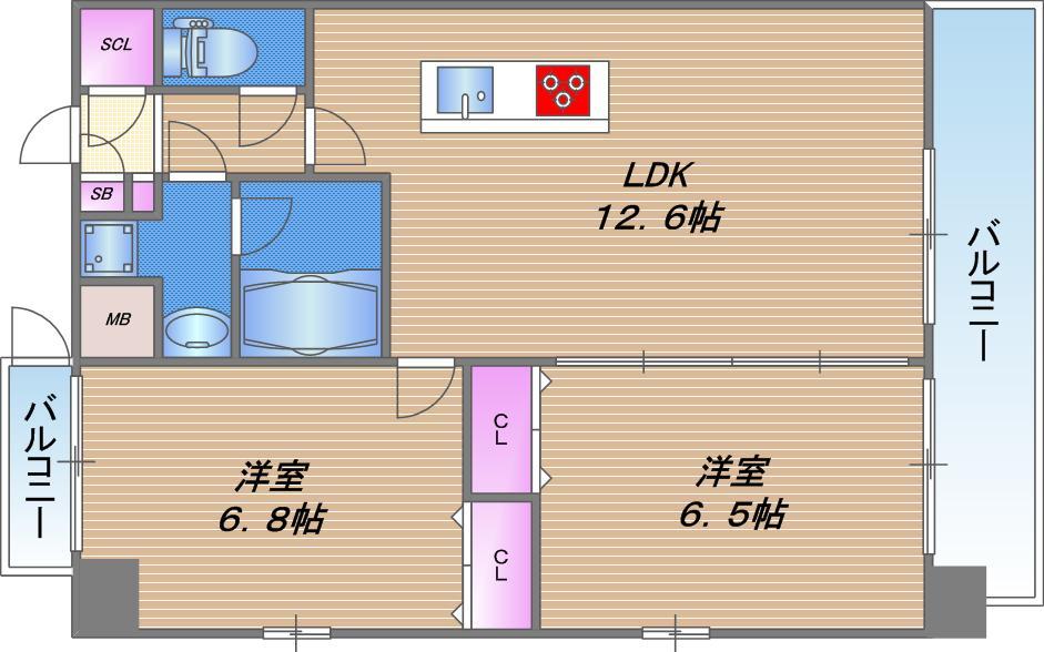 Orientem(オリエンテム)の間取り
