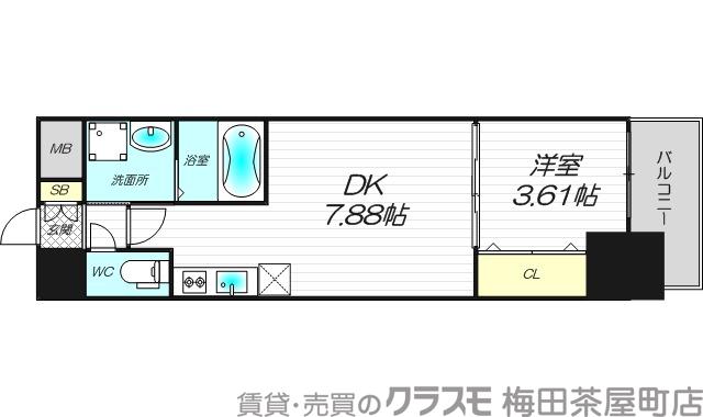 垂水町の完工年月(2023年1月)築の賃貸マンションの間取り