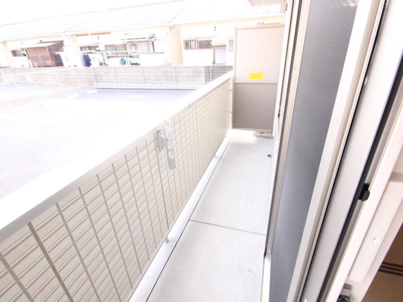 12/24 バルコニー