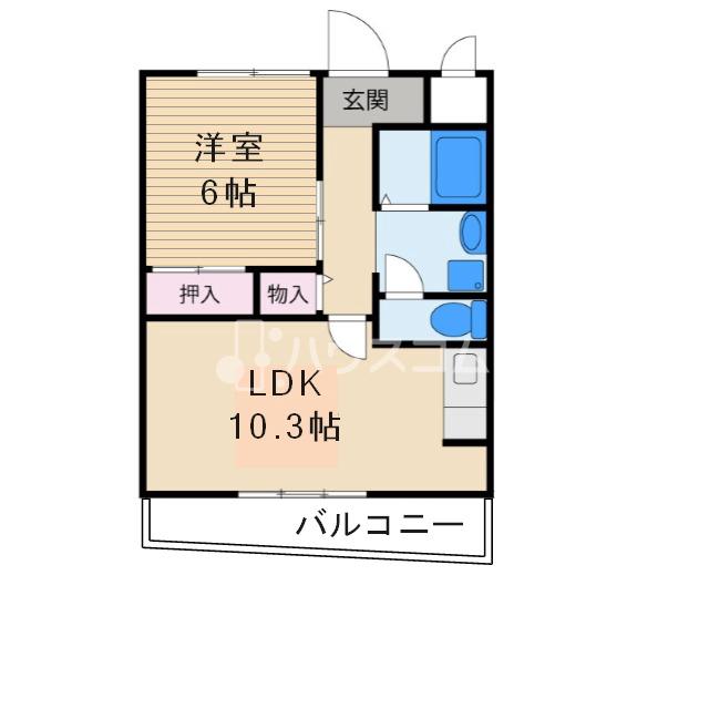豊栄マンションの間取り