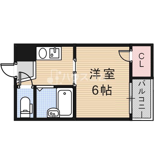 クワイエット香里の間取り