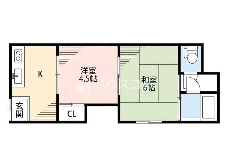 コンフォルト寝屋川の間取り