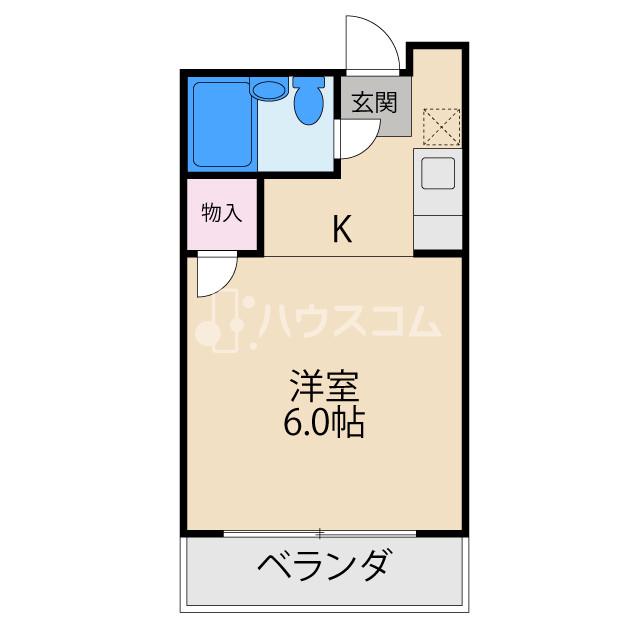 ハイツ北之町A棟の間取り
