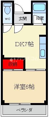 藤村ハイツⅡの間取り