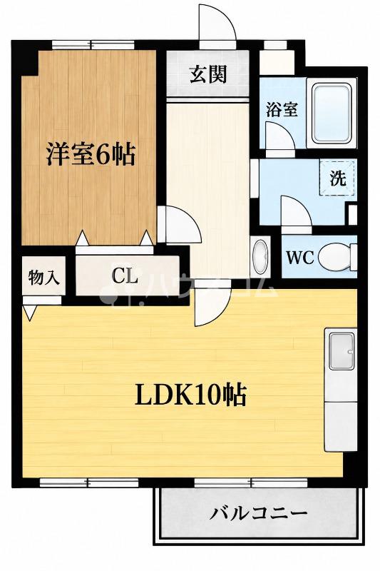 翠香マンションの間取り