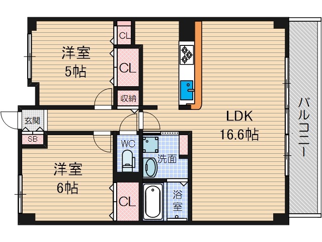 2/30 間取