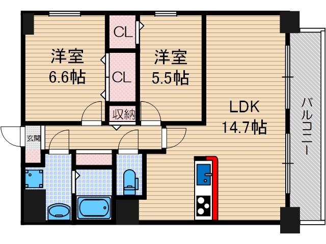 2/30 間取