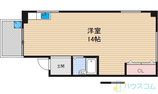 マンション真砂の間取り