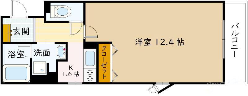 キリベアートの間取り