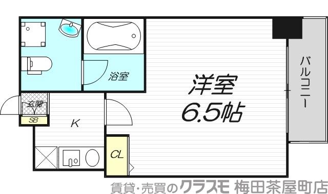 アスール江坂3rdの間取り
