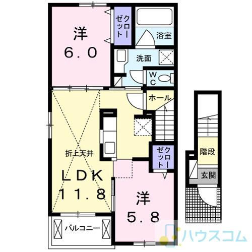 さくらガーデンの間取り