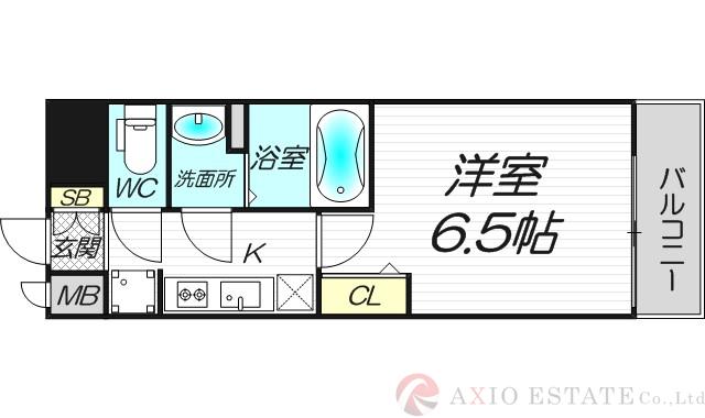 スワンズシティ新大阪ヴィーヴォの間取り