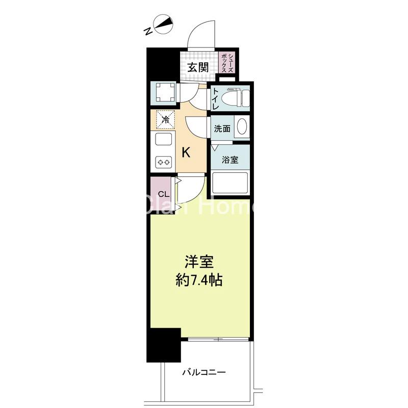 セレニテ京橋クレアの間取り