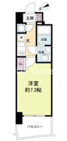 セレニテ京橋クレアの間取り