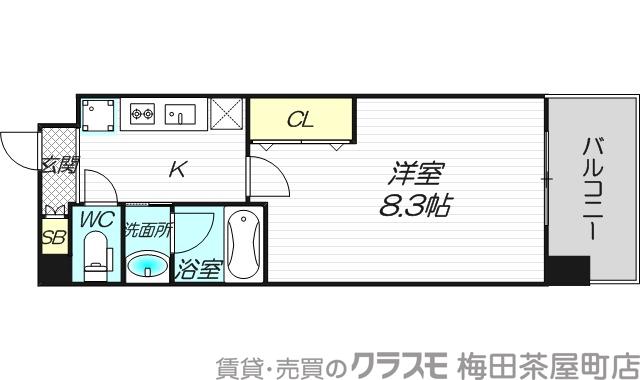 東中島の完工年月（2015年2月）築の賃貸マンションの間取り