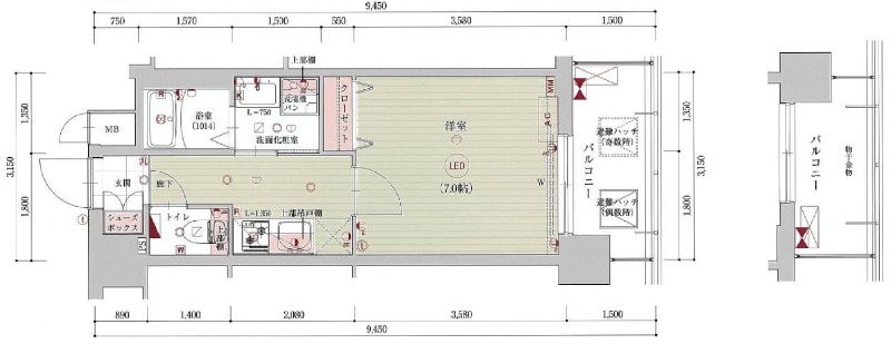 2/22 間取