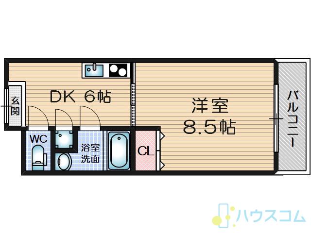 ricco un saccoの間取り