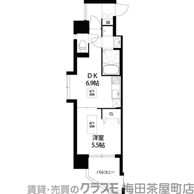 Ｇramercy Juso-higashi 3rdの間取り