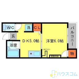 エルドラード箕面Ⅱの間取り