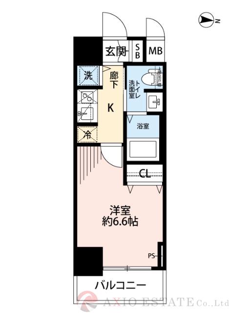 アドバンス新大阪Ⅵビオラの間取り