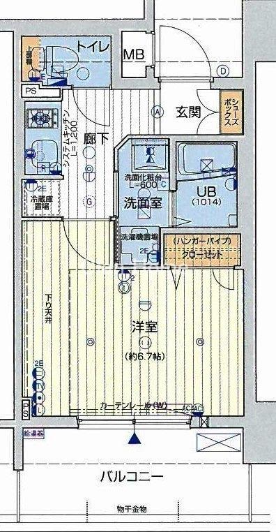 レオンコンフォート本町の間取り