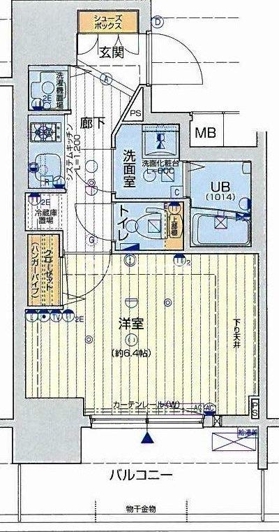 レオンコンフォート本町の間取り