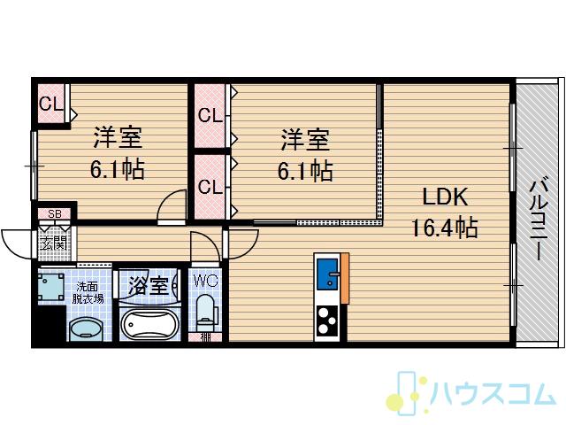サンフォレストの間取り