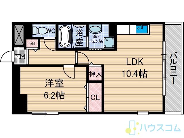 サクシード胤の間取り