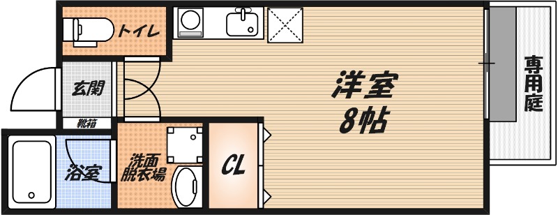 プロースト高槻の間取り