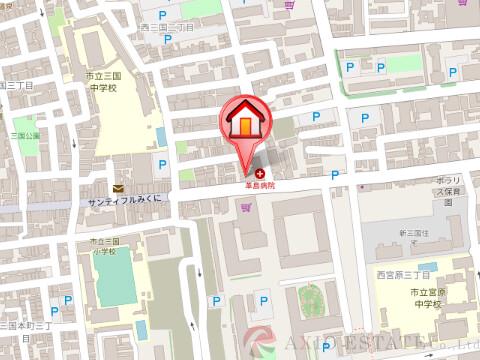3/4 地図