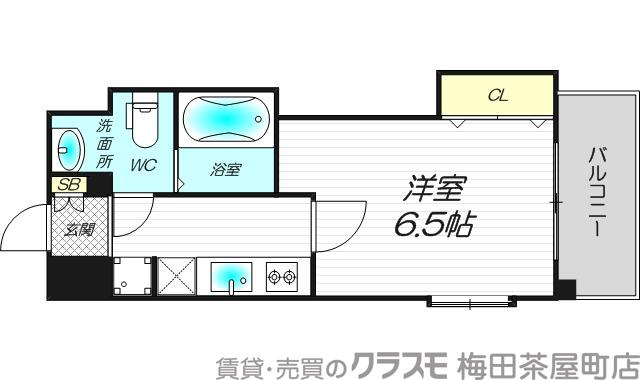 フレンシアノイエ東三国の間取り