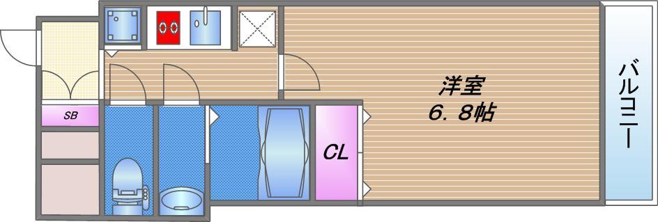 レオンコンフォート本町の間取り