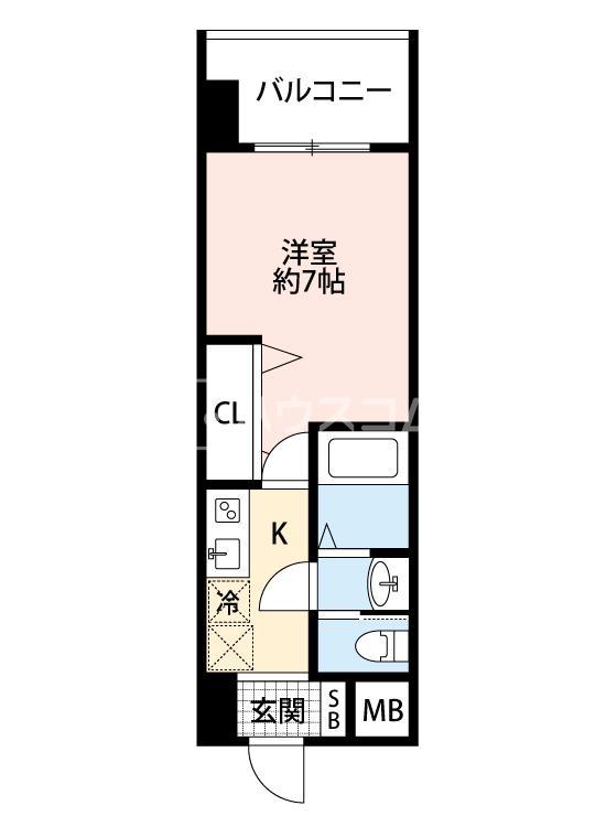 Ｌｕｘｅ大正の間取り