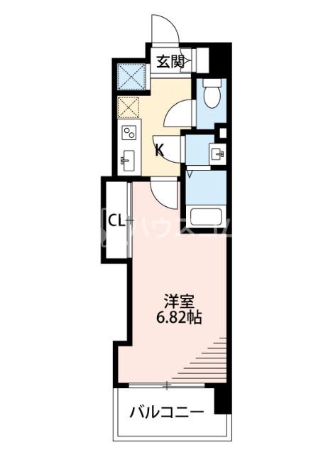 浪速西の完工年月（2019年2月）築の賃貸マンションの間取り