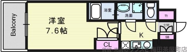 南吹田の完工年月（2009年1月）築の賃貸マンションの間取り