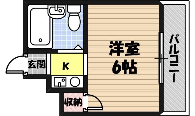 アクシオス野江サウスの間取り