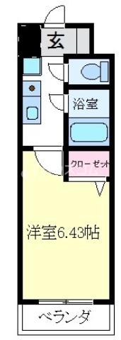 メリックビルの間取り